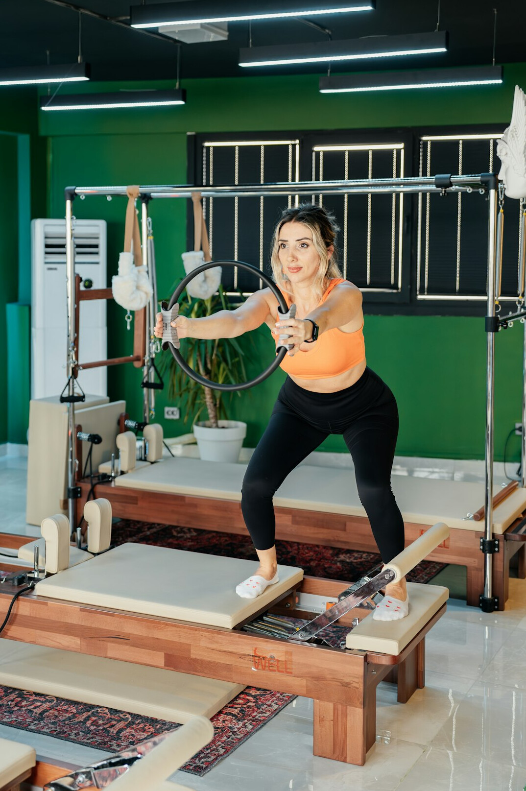 Turkish woman studio operations trainer